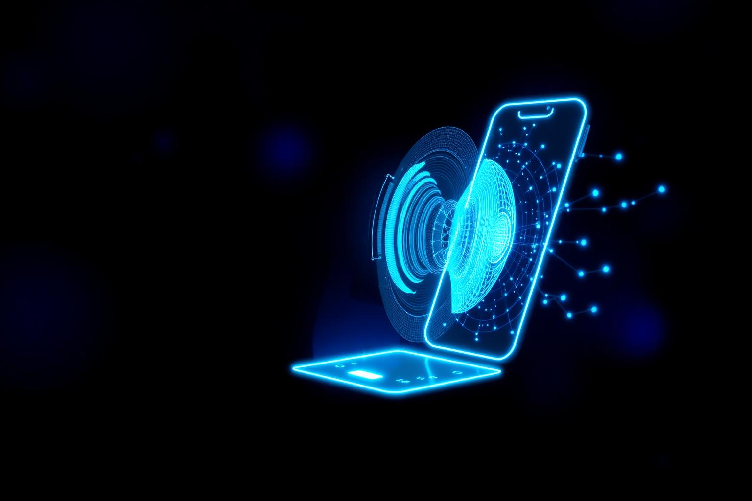 AI phone agent visualization